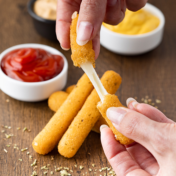 Spicy Mozzarella Sticks