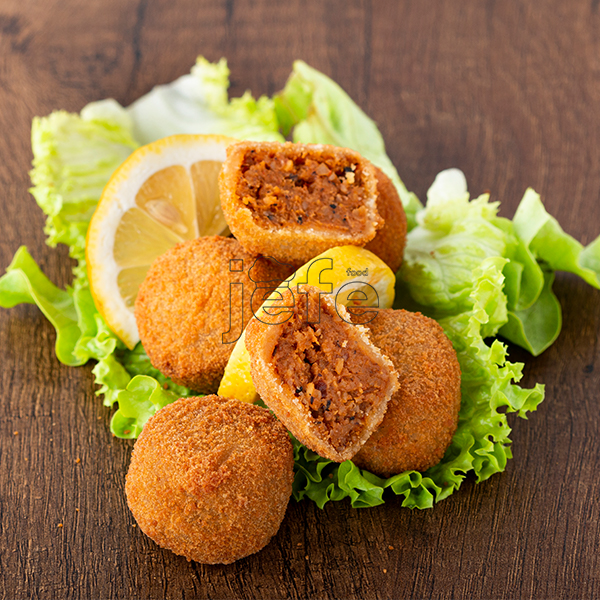 Crispy Raw Meatball (With Cheese) (Turkish cuisine)